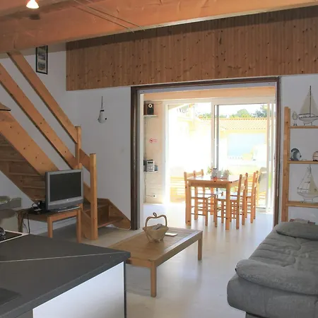 Maison Confortable Avec Mezzanine, Pres De La Mer Et Commerces - Terrasse, Jardin Clos, Parking, Wi-fi - Fr-1-224a-30 Apartament *